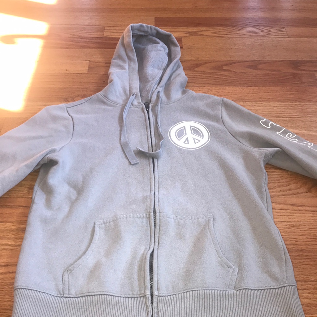 Gray Zip Up
